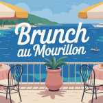 Terrasse ensoleillée brunch Mourillon avec vue mer