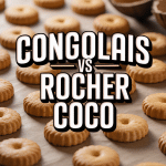 différence entre congolais et rocher coco biscuits visuel