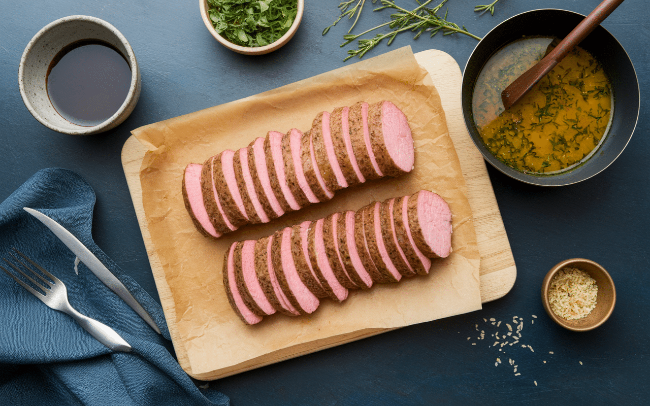 Preparation lapin plancha marinade herbes