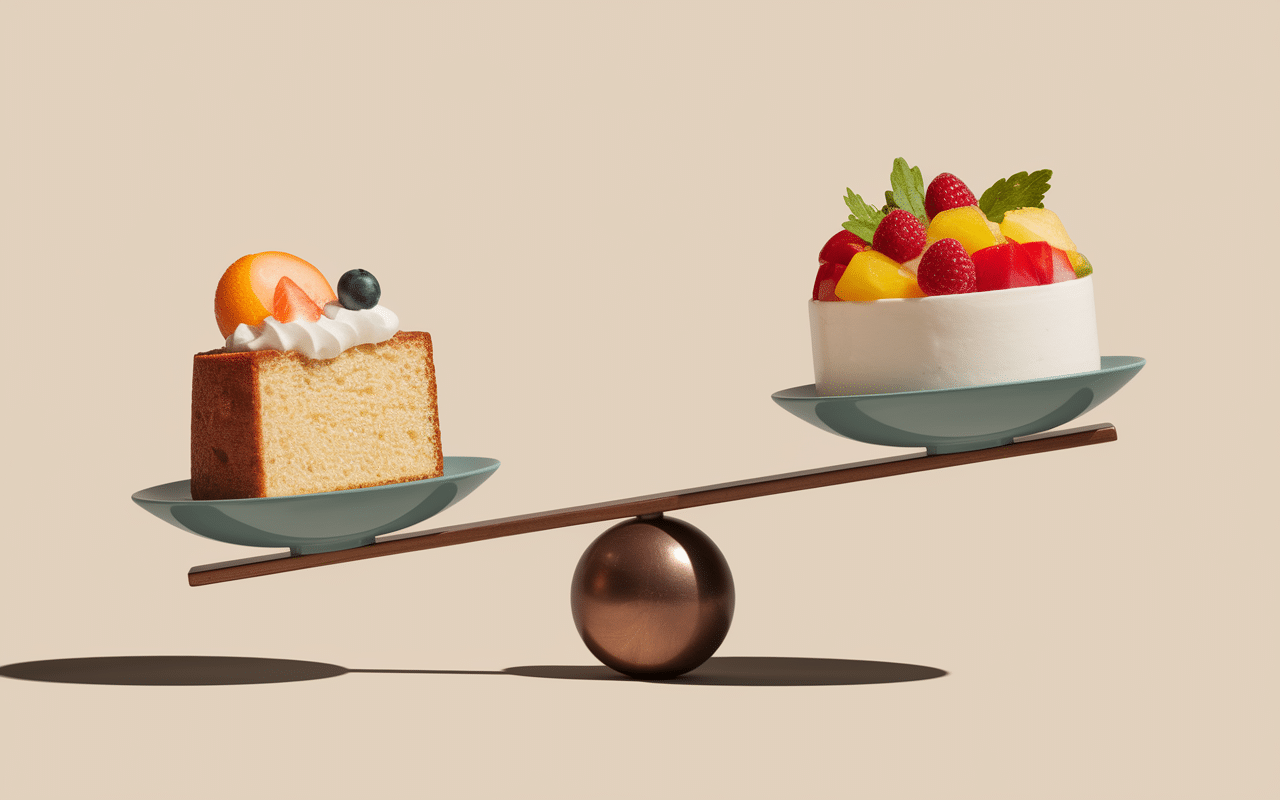 quel gâteau servir avec une salade de fruits harmonie balance