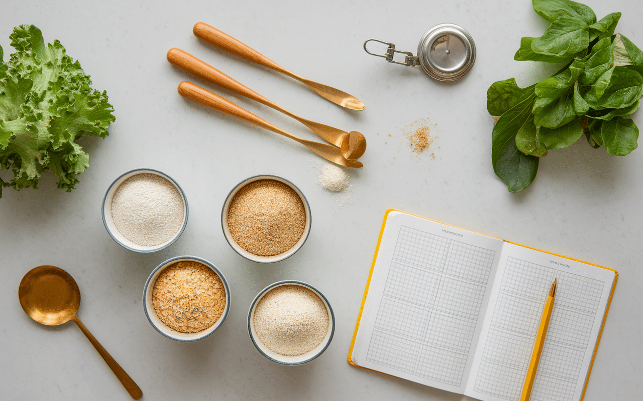 Remplacer farine blanche par farine semi complète étapes mesures cuisine