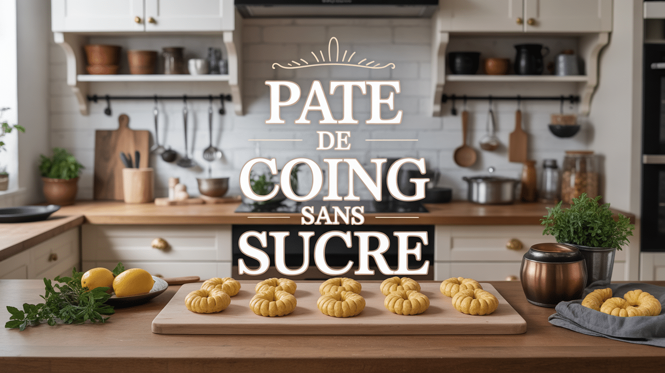 Cuisine moderne avec coings pour recette pâte de coing sans sucre