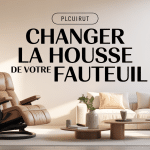 changer housse fauteuil stressless cuir beige salon