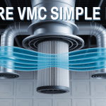 vue coupe filtre vmc simple flux schema technique