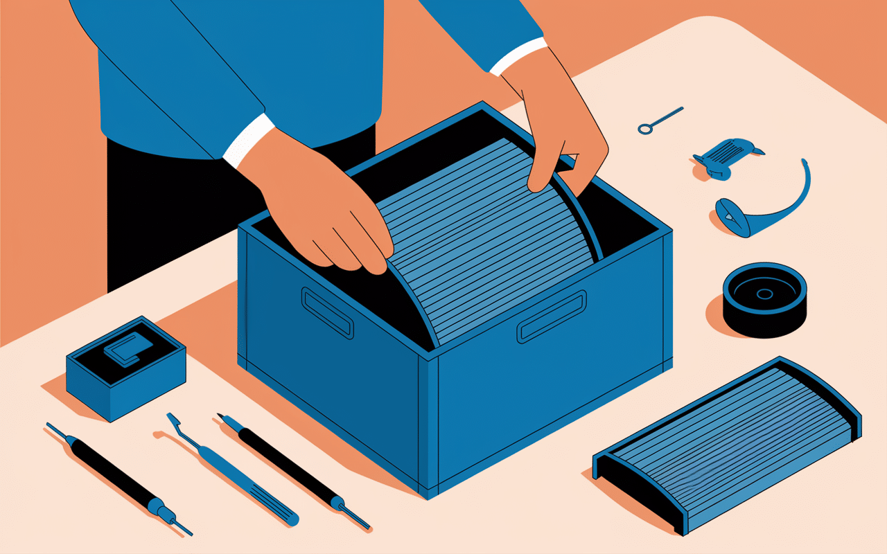 etapes remplacement filtre vmc simple flux utilisateur