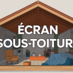 inconvénient écran sous-toiture coupe vue toiture