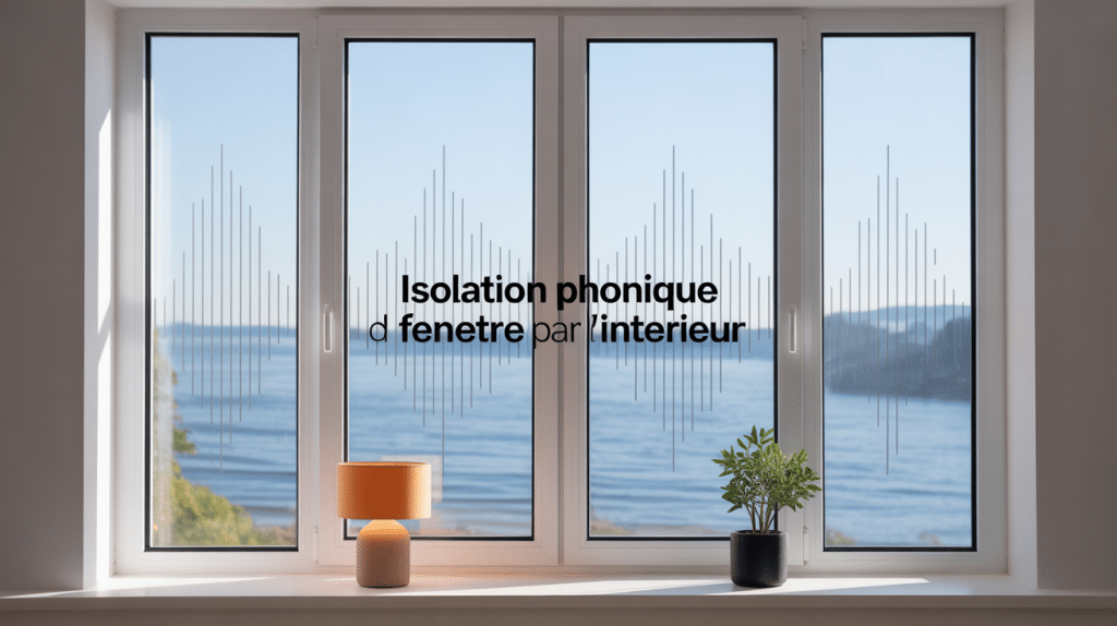 Isolation phonique fenetre par l'intérieur fenêtre moderne double vitrage