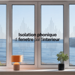 Isolation phonique fenetre par l'intérieur fenêtre moderne double vitrage