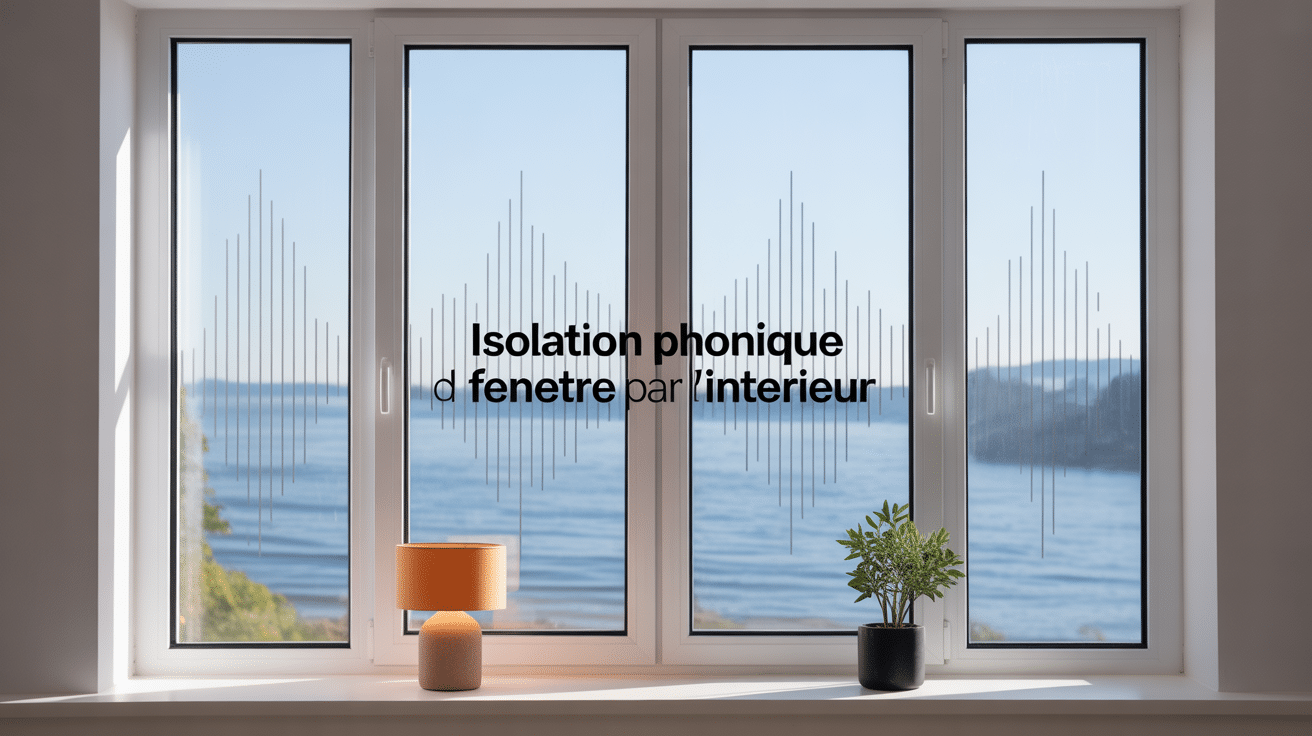 Isolation phonique fenetre par l'intérieur fenêtre moderne double vitrage