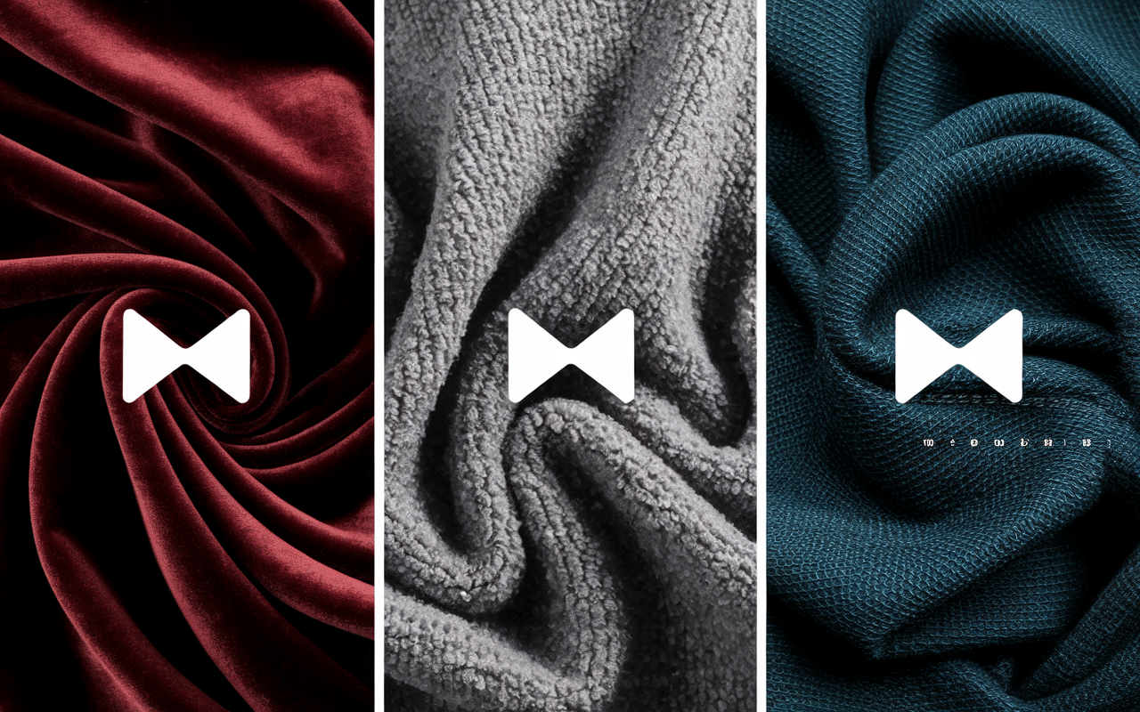 échantillons tissus rideau phonique porte d'entrée velours polyester technique