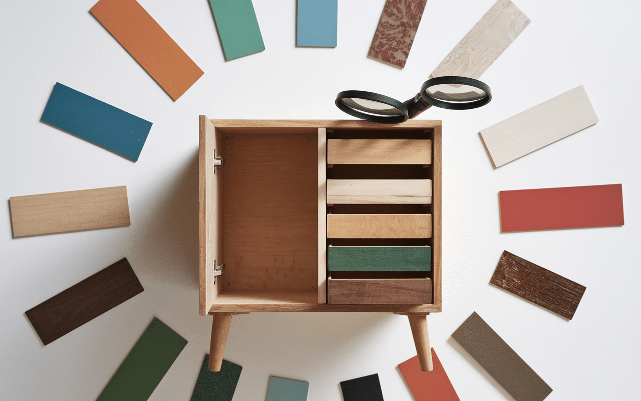 Meuble relooké avant apres analyse du potentiel commode bois