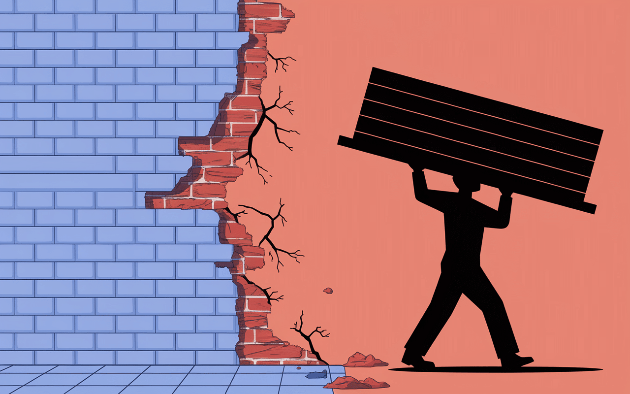 schéma poids carrelage m2 effet sur mur