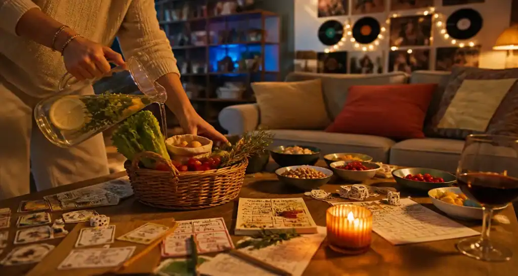 Soirée entre amis à la maison : 5 concepts pour briser la routine sans dépenser un euro