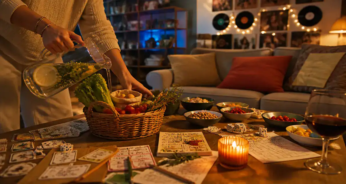 Truc à faire entre pote à la maison : soirée jeux et panier mystère