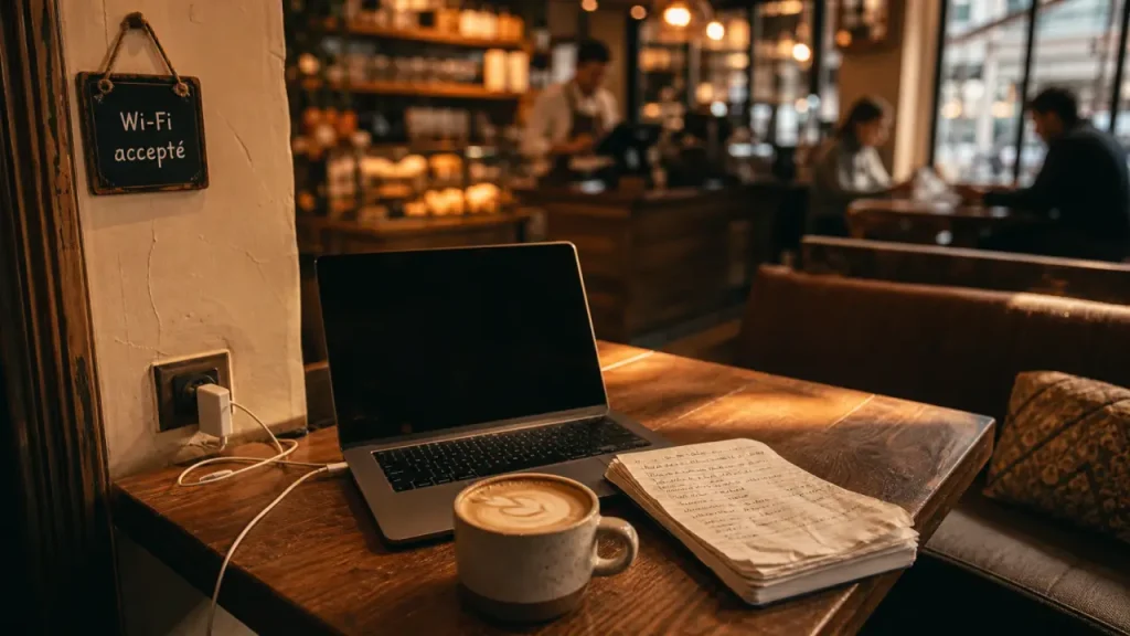 Travailler dans un café sans gêner : consommation, horaires creux et règles à respecter